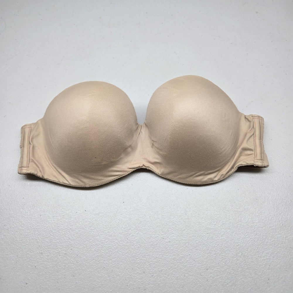 Victoria's Secret Women Bra 34D Beige T Shirt Multi Way Underwired READ